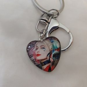 New Suicide Squad Harleyquinn Handmade Keychain